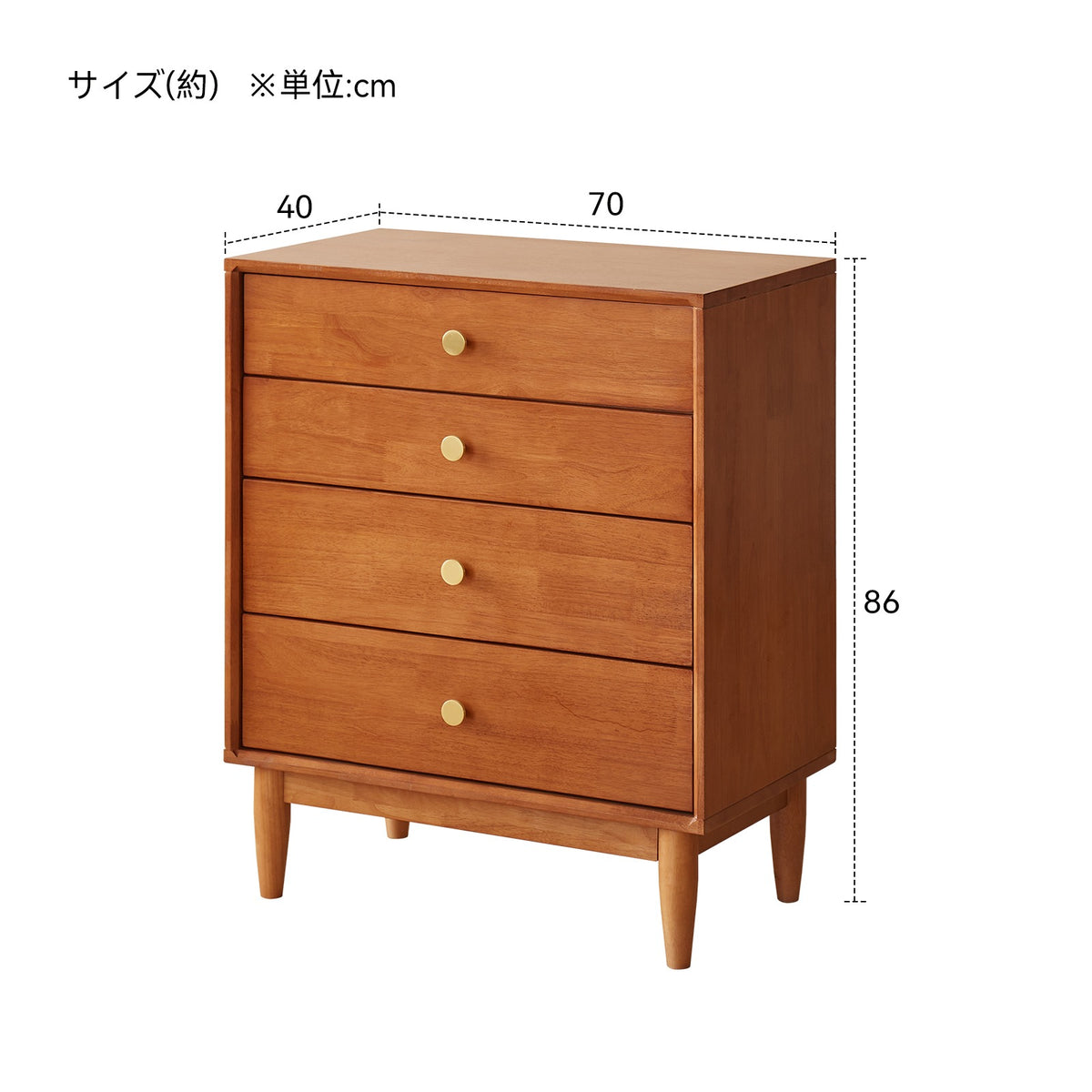 無垢材 チェスト 9 段 / 6 段 / 5 段 コンパクト収納 レトロ風 シンプルデザイン リビング収納棚チェスト 四斗柜.jpg