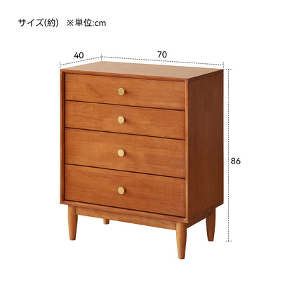 無垢材 チェスト 9 段 / 6 段 / 5 段 コンパクト収納 レトロ風 シンプルデザイン リビング収納棚チェスト 四斗柜.jpg
